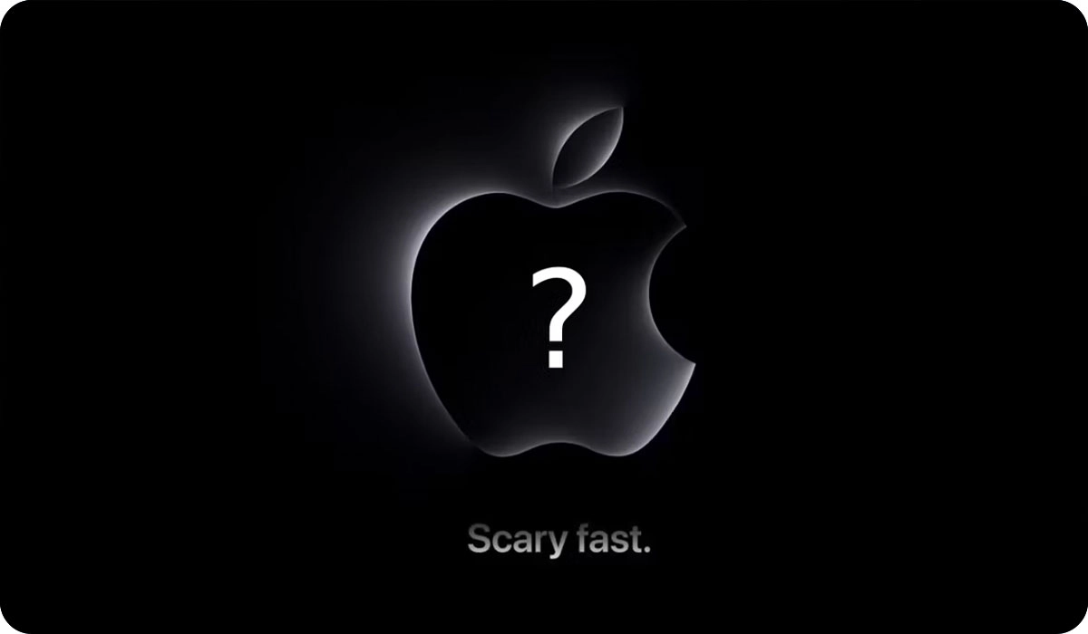 غالفگیری اپل با رویداد Scary Fast برای مک‌ها